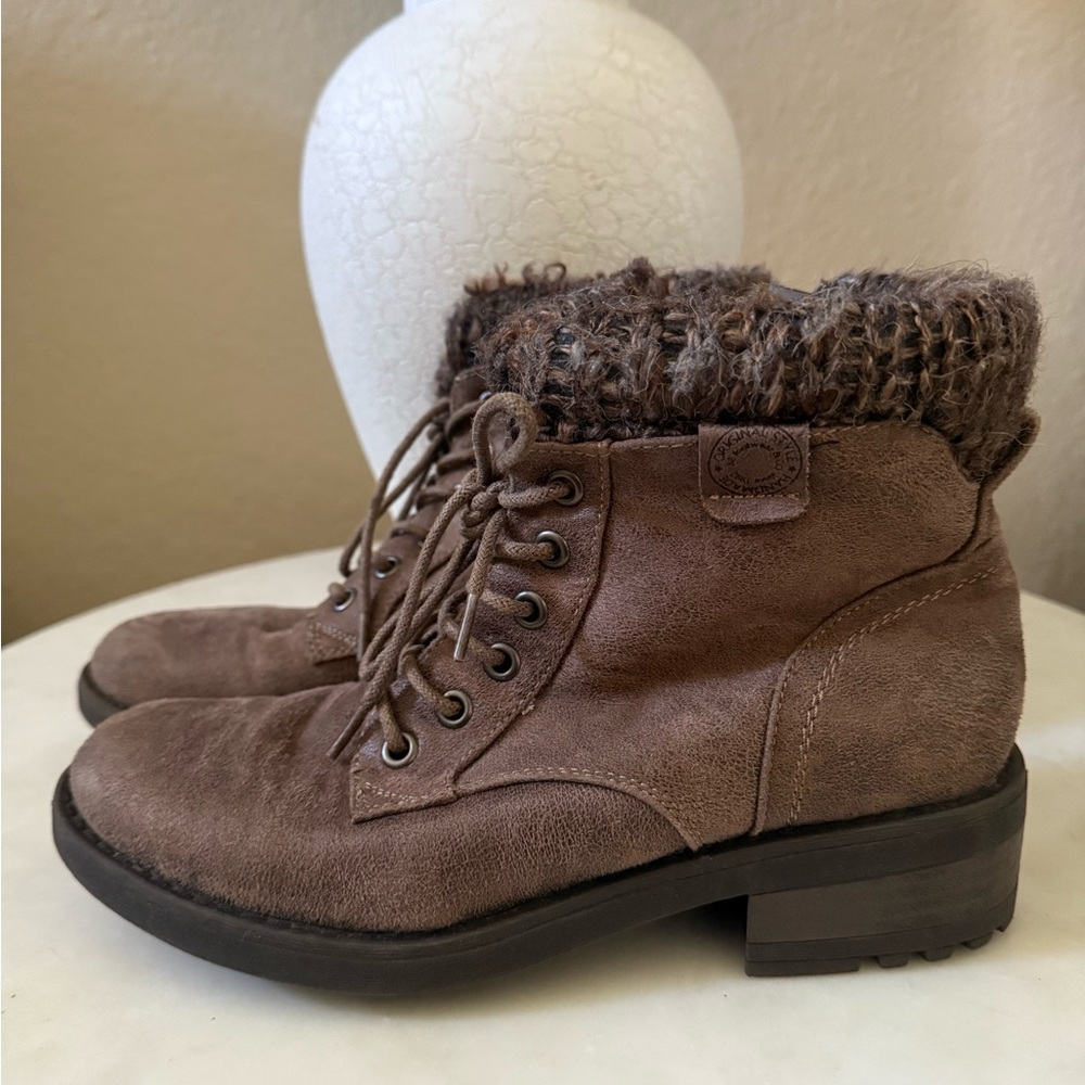 Cozy Brown Ankle Boots